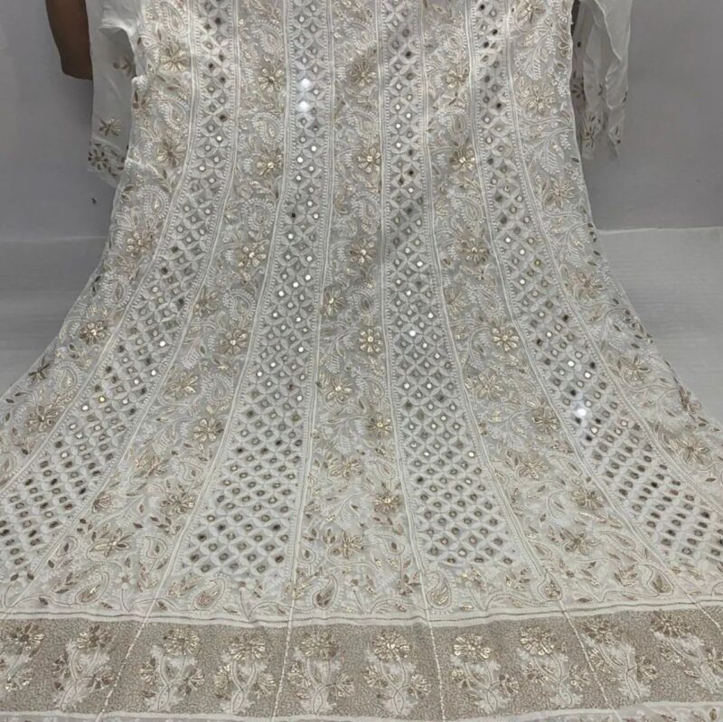 Indian Checkenkari Gota Anarkali
