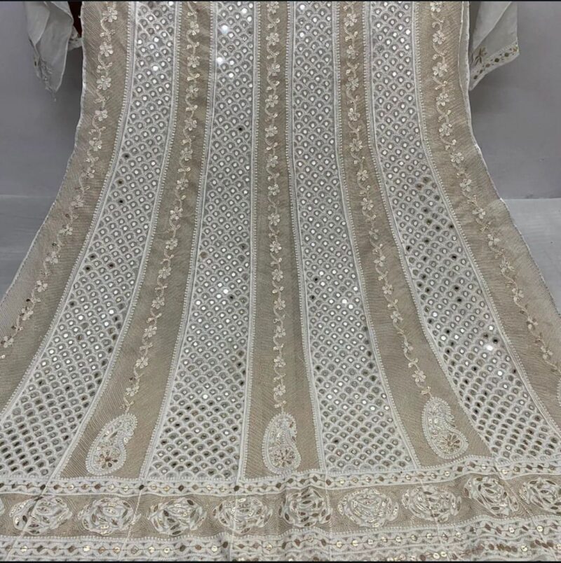 Indian Checkenkari Gota Anarkali