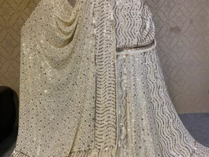 Antique Mukesh Lehnga